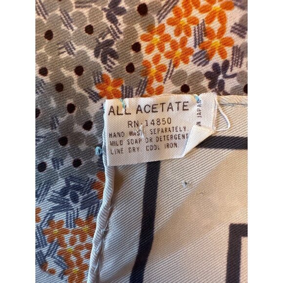Robinson Golluber Floral Acetate Scarf - Picture 4 of 4